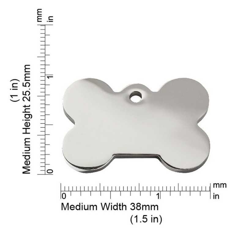 Abmessungen de la médaille Red Dingo 8BN-Medium