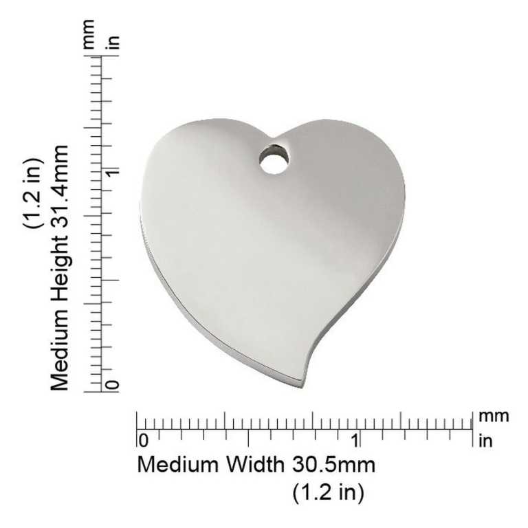 Abmessungen de la médaille Red Dingo 8HT-Medium