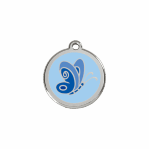 Katzenmarke Schmetterling Hellblau Klein