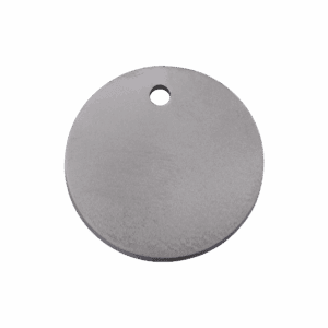 Hundemarke Kreis Titan Flach Größe M