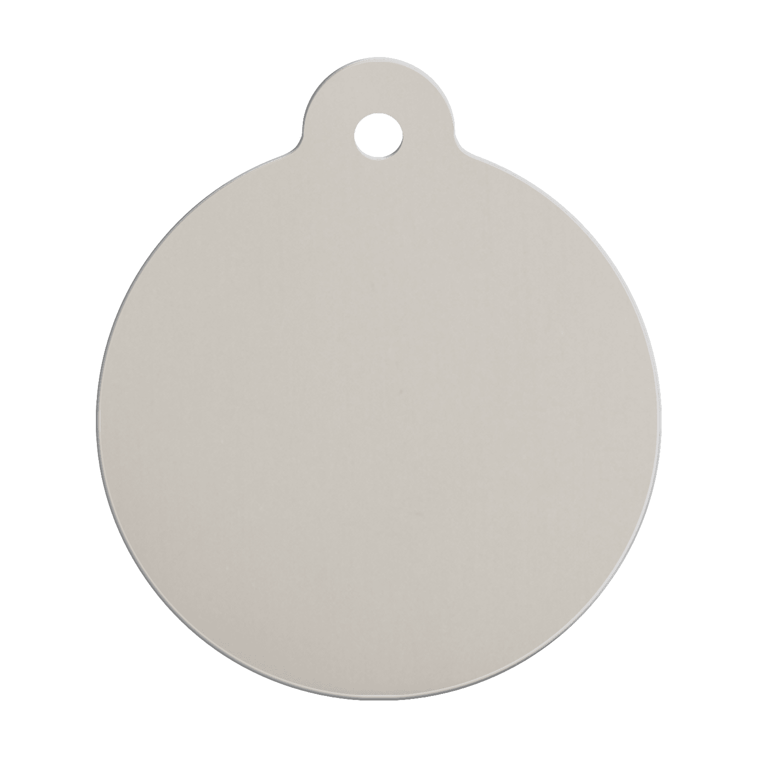 Vue arrière - Médaille personnalisée pour chien Red Dingo Émail et acier inoxydable - Bouche d'incendie noir - Größe L